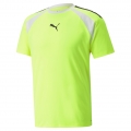 Puma Sport T-shirt teamLIGA Multisport short yellow Men